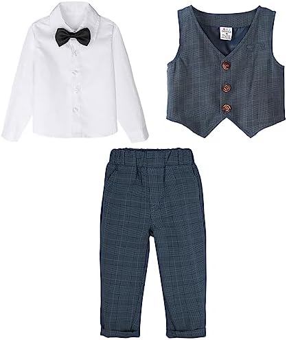 Vue 4 de Pcs Ensemble Costume Gentilhomme