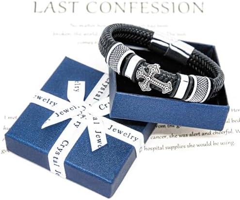 Vue 2 de Bracelet Homme Cuir Bracelet