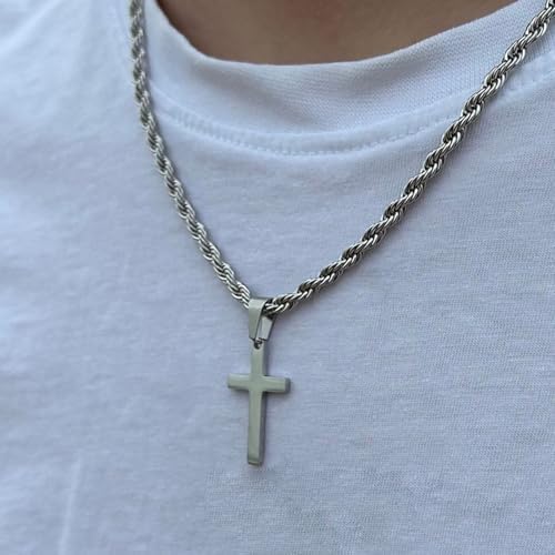 Vue 7 de Collier Homme Chaine Pendentif