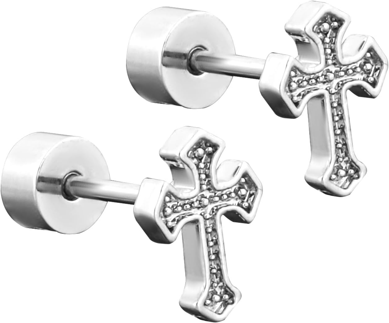 Boucles Doreilles En Croix