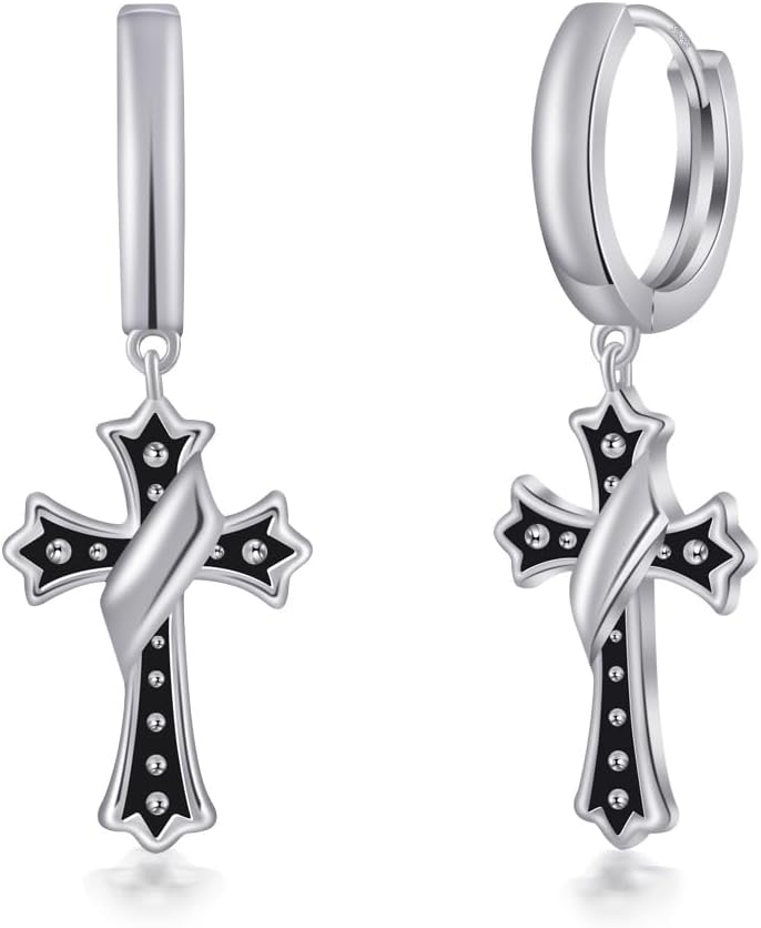 Boucles Doreilles Croix Creoles