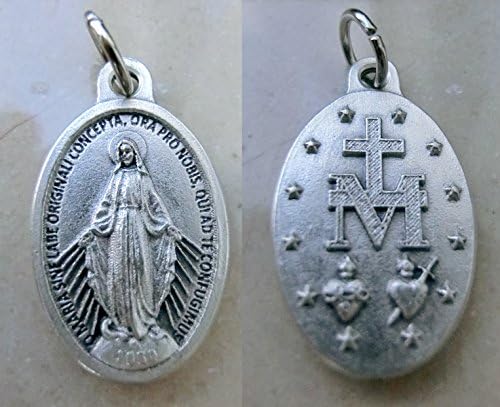 Vue 4 de Lot De Medailles Vierge