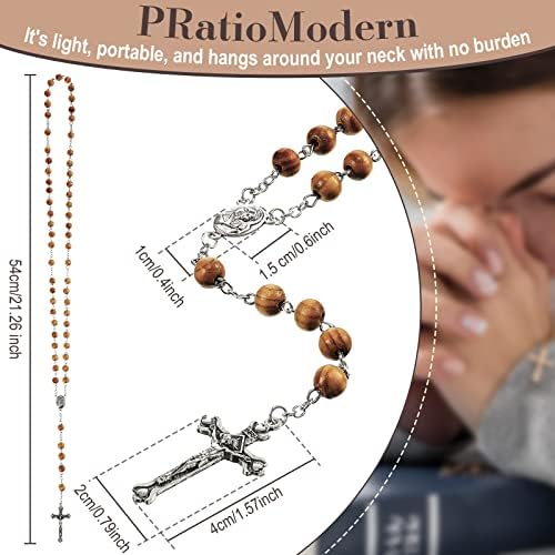 Vue 2 de Collier Chapelet De Perles