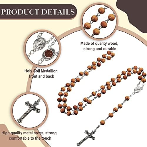 Vue 3 de Collier Chapelet De Perles