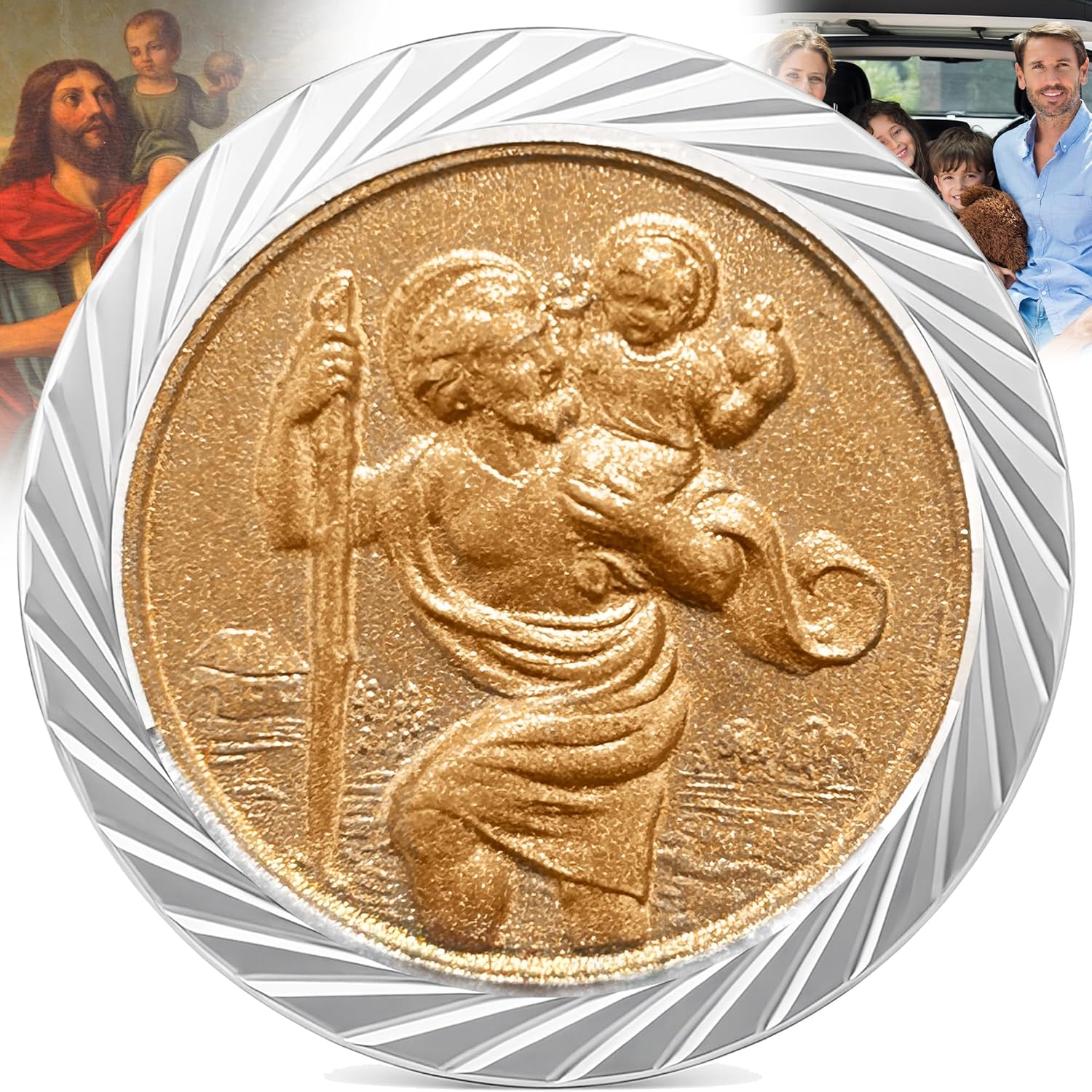 Vibratis Medaillon Saint Christophe