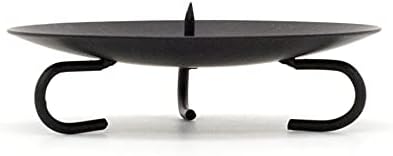 Vue 3 de Bougeoir Rond Traditionnel Pour