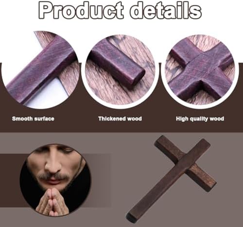 Vue 3 de Wusjcof Croix En Bois