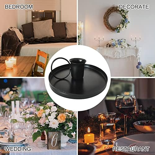 Vue 2 de Klop Lot De Bougeoirs