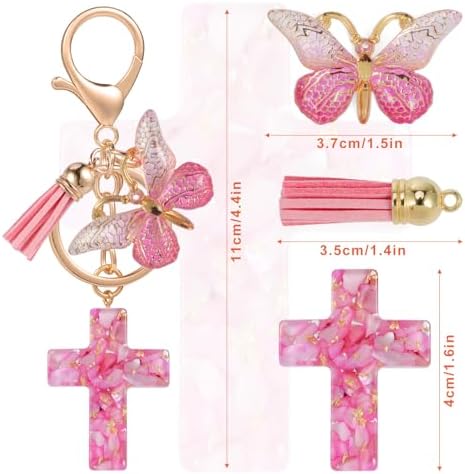 Vue 2 de Pieces Portecles Croix Portecles