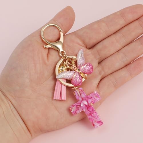 Vue 5 de Pieces Portecles Croix Portecles