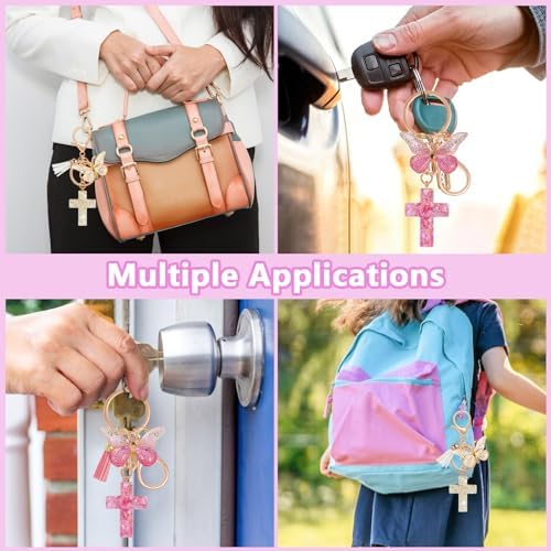 Vue 6 de Pieces Portecles Croix Portecles