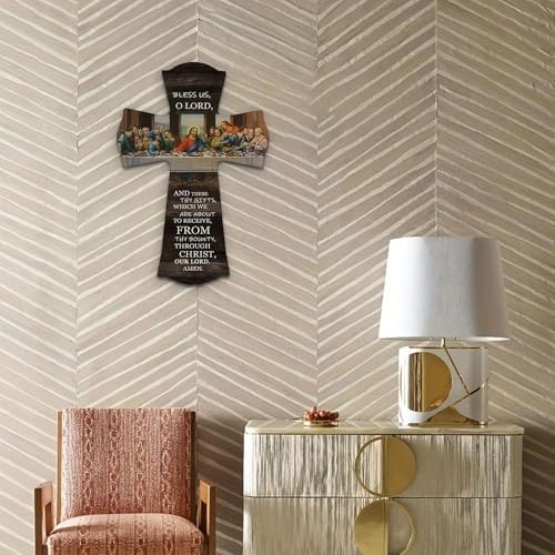 Vue 5 de Ttpsry Croix Murale Decorative