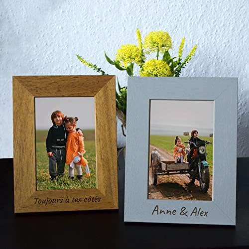 Vue 3 de Cadre Photo Personnalisable Avec