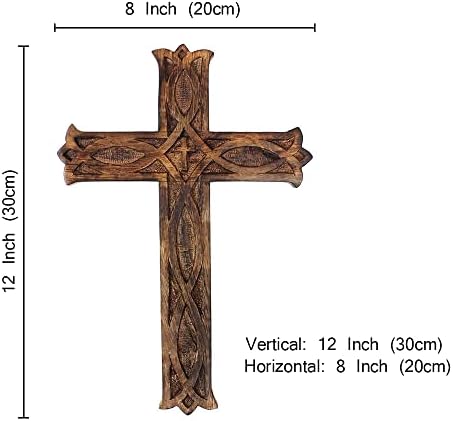 Vue 3 de Ajuny Croix Murale En