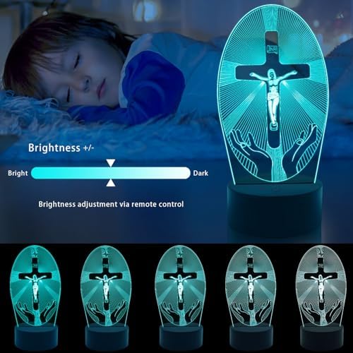 Vue 3 de Gemi Lampe Croix Lampe