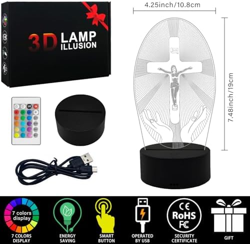 Vue 7 de Gemi Lampe Croix Lampe