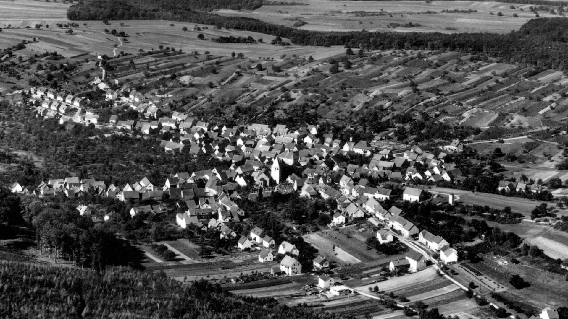 Historische Ansicht von Eisingen