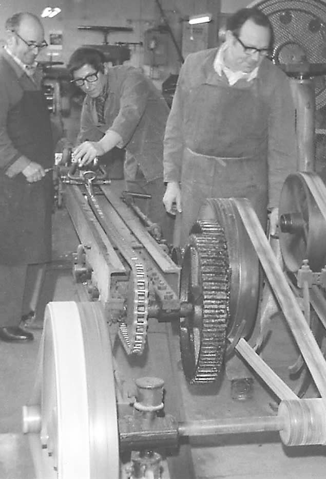 Historische Zurichterei der Manufaktur