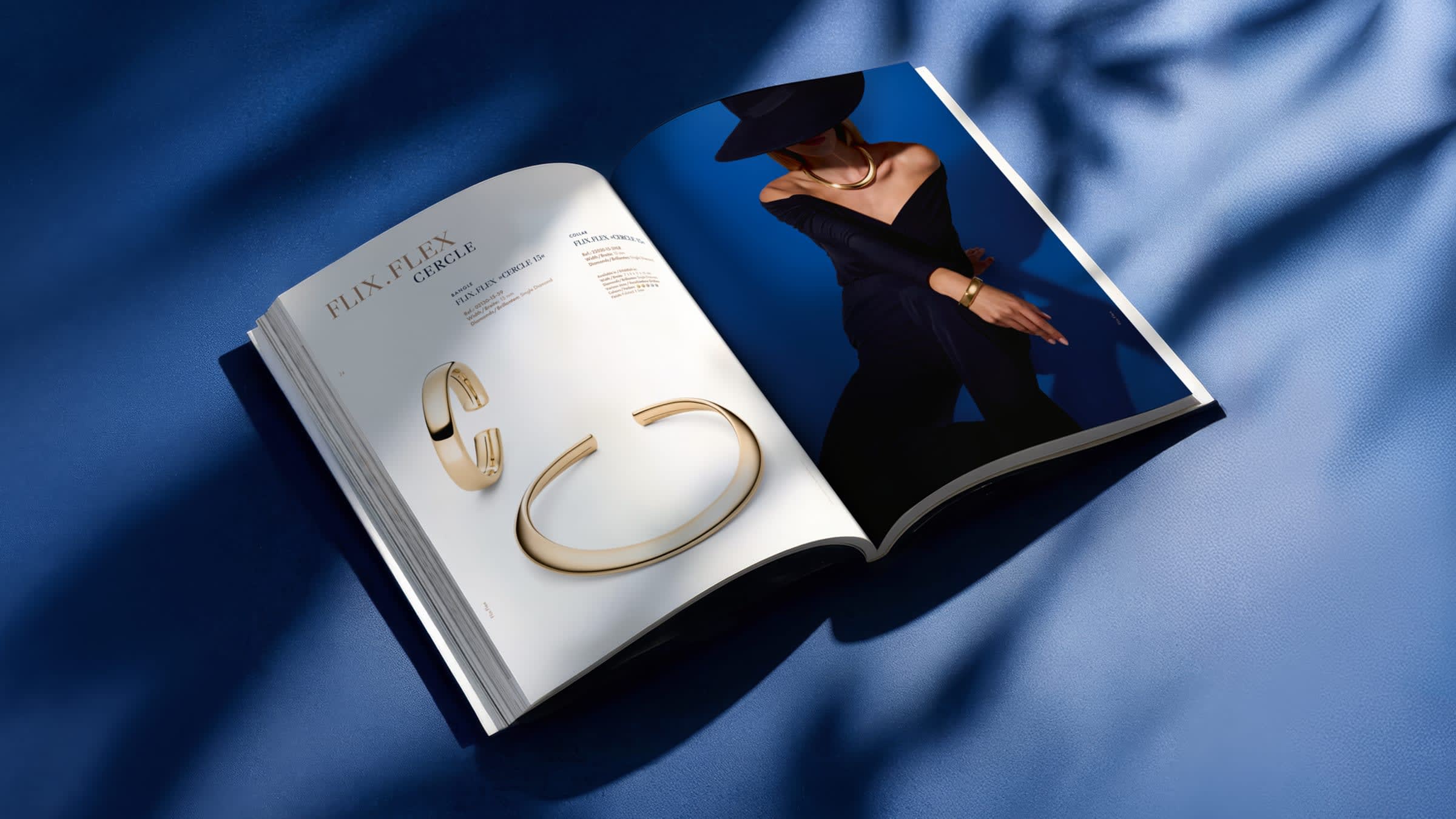 Doppelseite Flix.Flex Cercle aus dem IsabelleFa LookBook