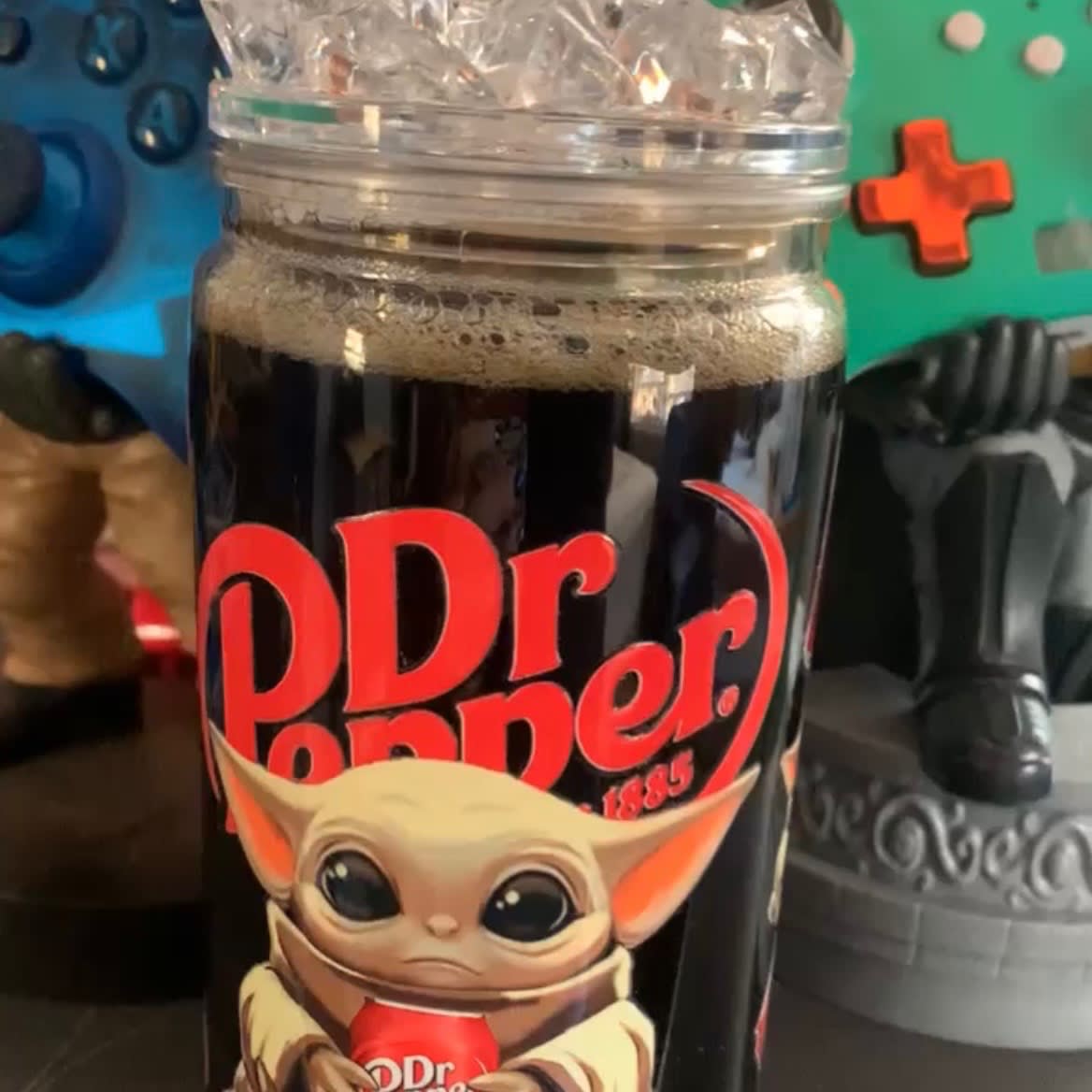 Snow globe cups