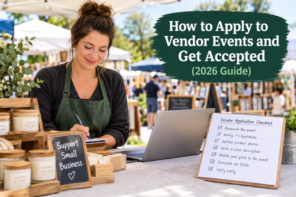 How to Apply to Vendor Events and Get Accepted (2026 Guide)