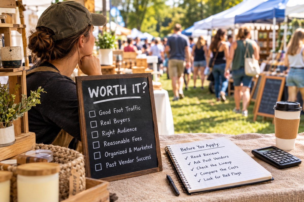 How to Tell If a Craft Fair Is Worth It Before You Pay