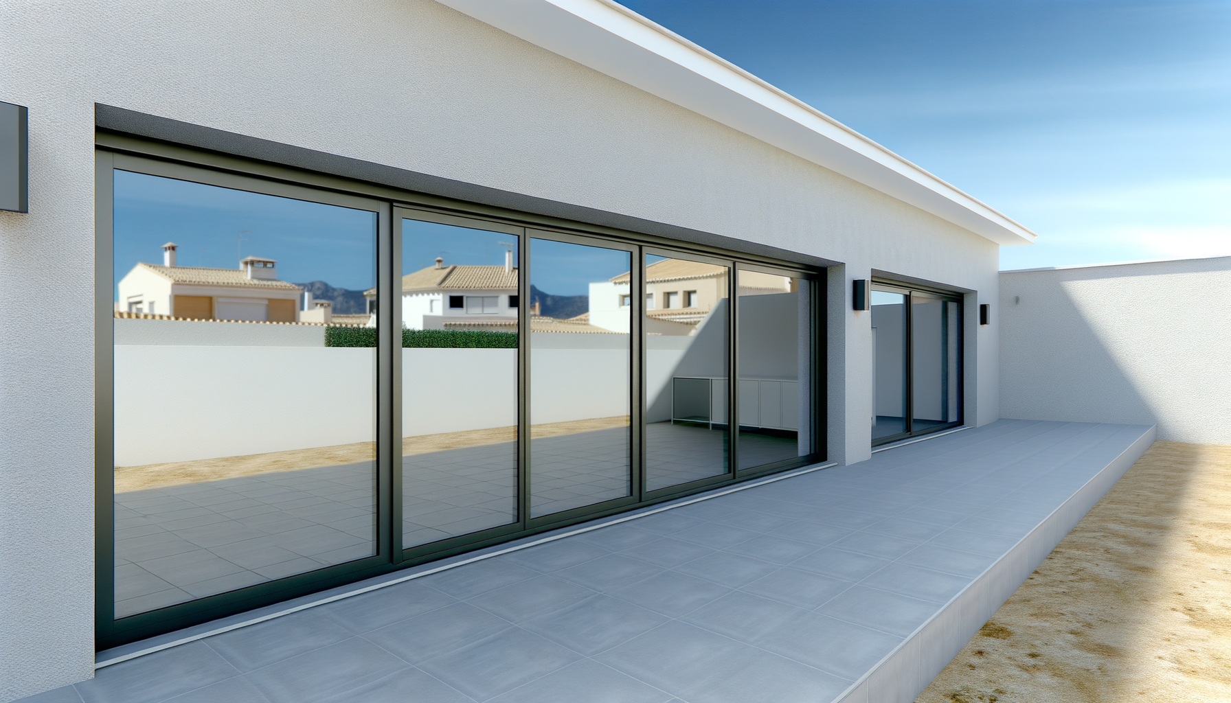 Aluminum Enclosures for Terraces in Castellón