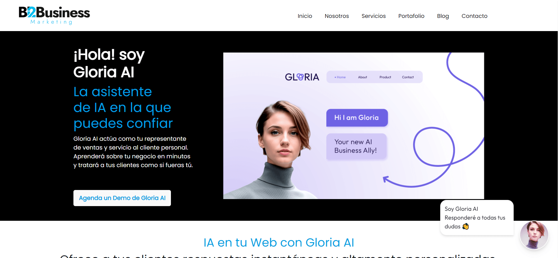 Visitar página de Gloria