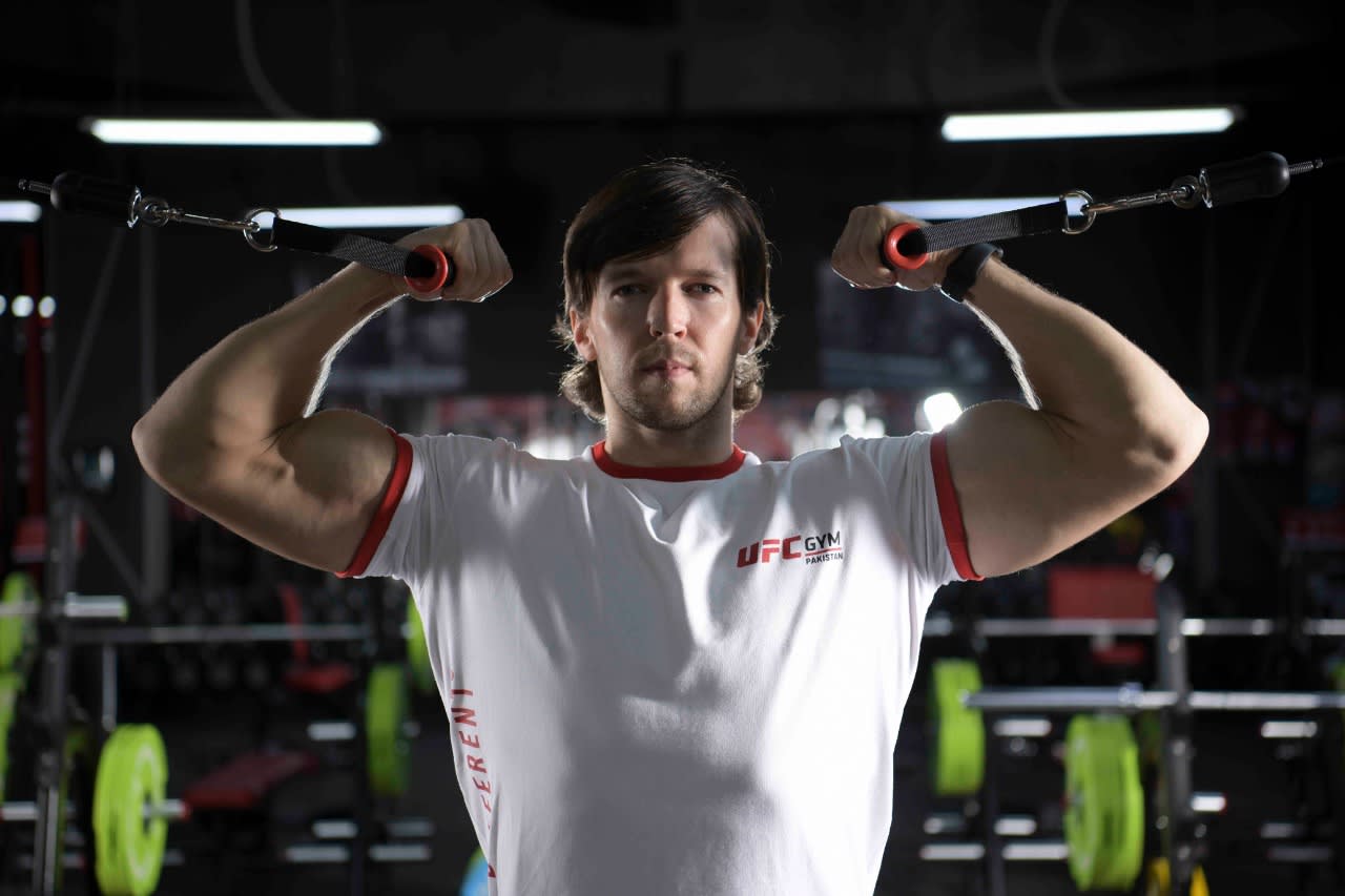 Alex Smagin — personal training session (UFC Pakistan)