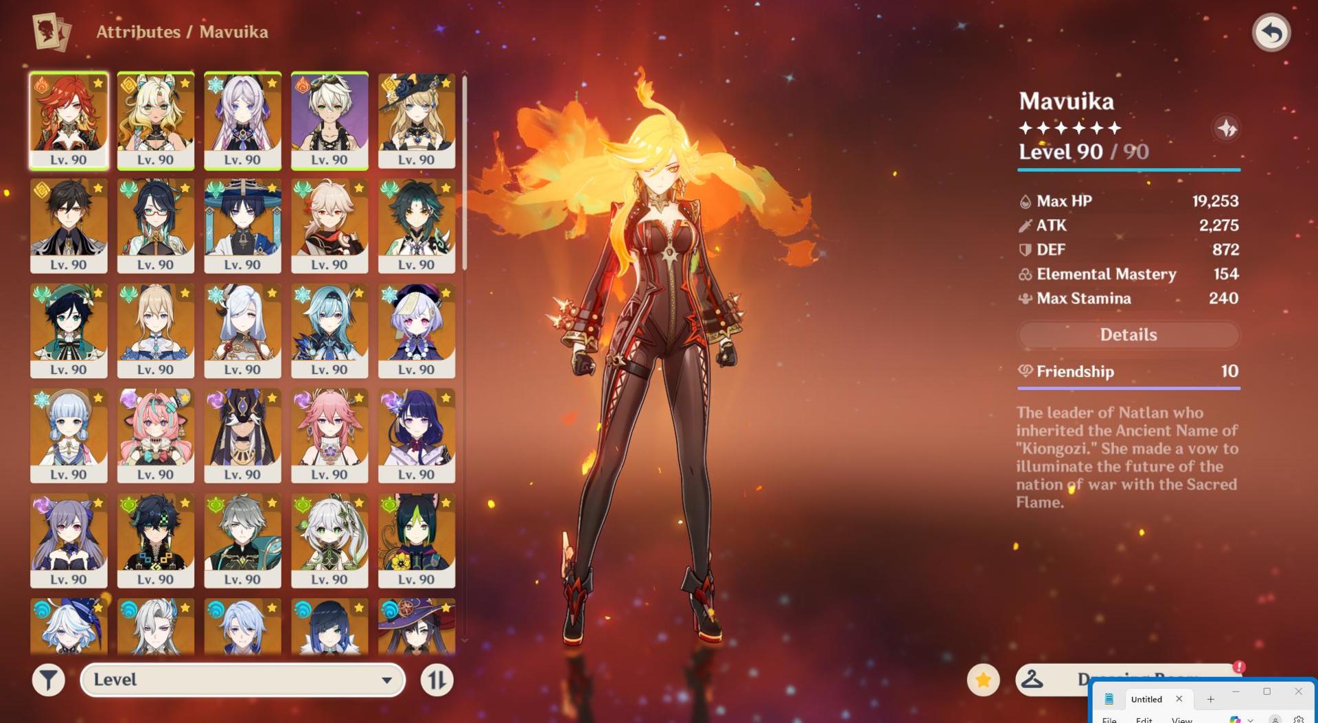 AR 60 54 Five Star Chara 19 Five Star Weapon 6 Archon Yae C1 Raiden C1 Ayato C1