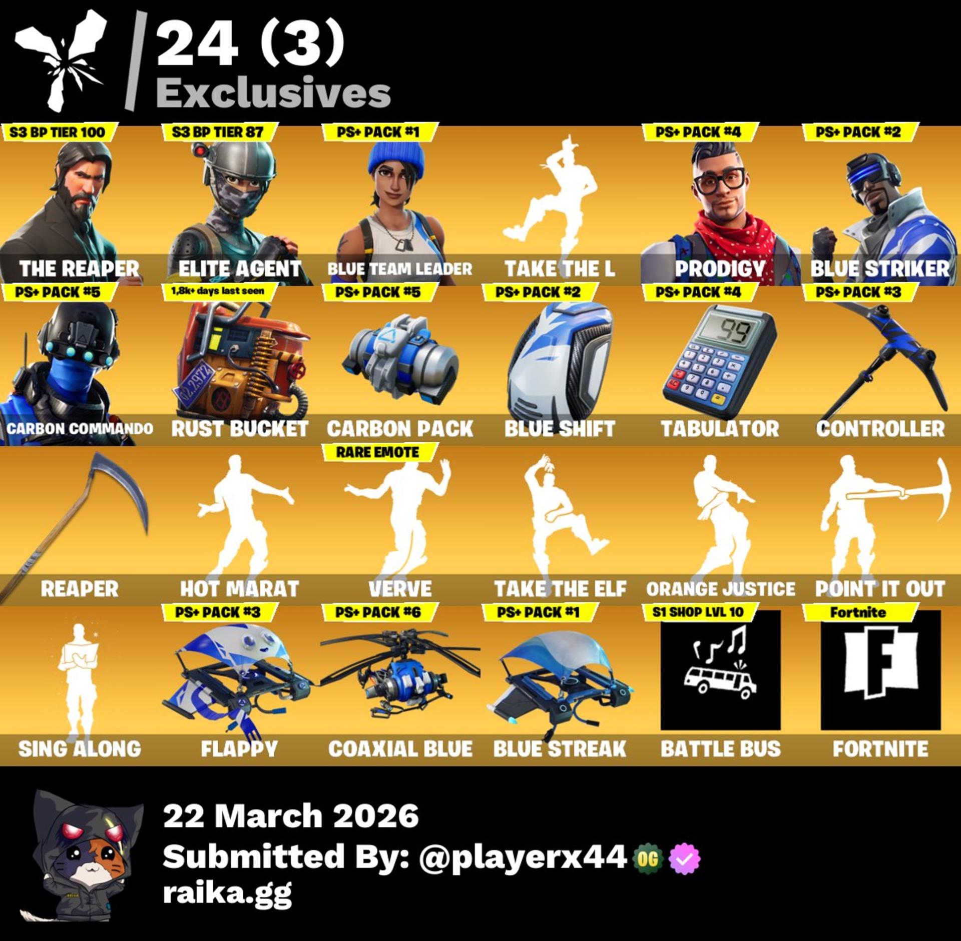 🎮🔥 [PC/PSN/XBOX] 70 Skins 💎 | The Reaper 🕴️ | Elite Agent 🎯 | Blue Team Lea