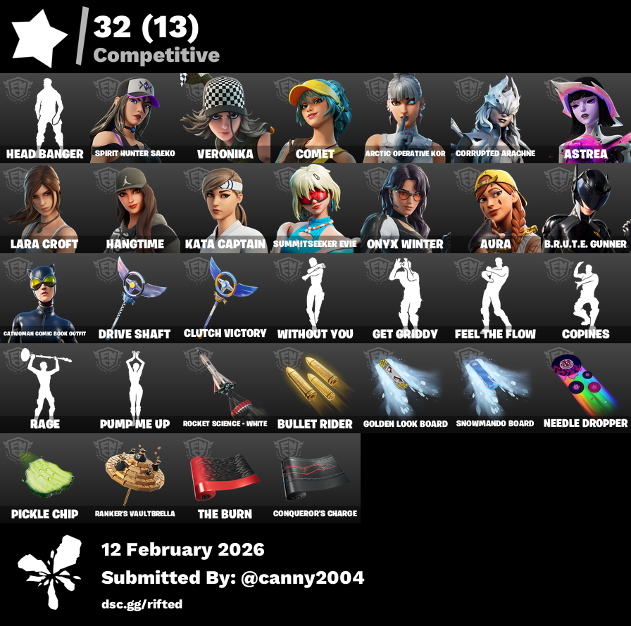 PC, Xbox, PSN - 305 Skins | New STW | Jill Valentine | Kait Diaz | Gold Midas | Basic Basher 3