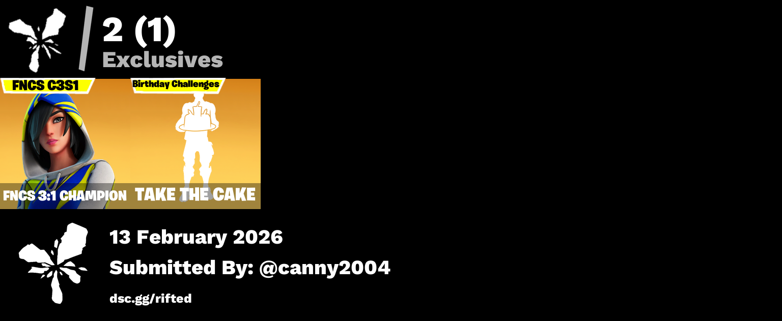 Parents' email contains a code - PC, XboX, PSN 35 Skins | FNCS 3:1 Champion | Take The Cake 2