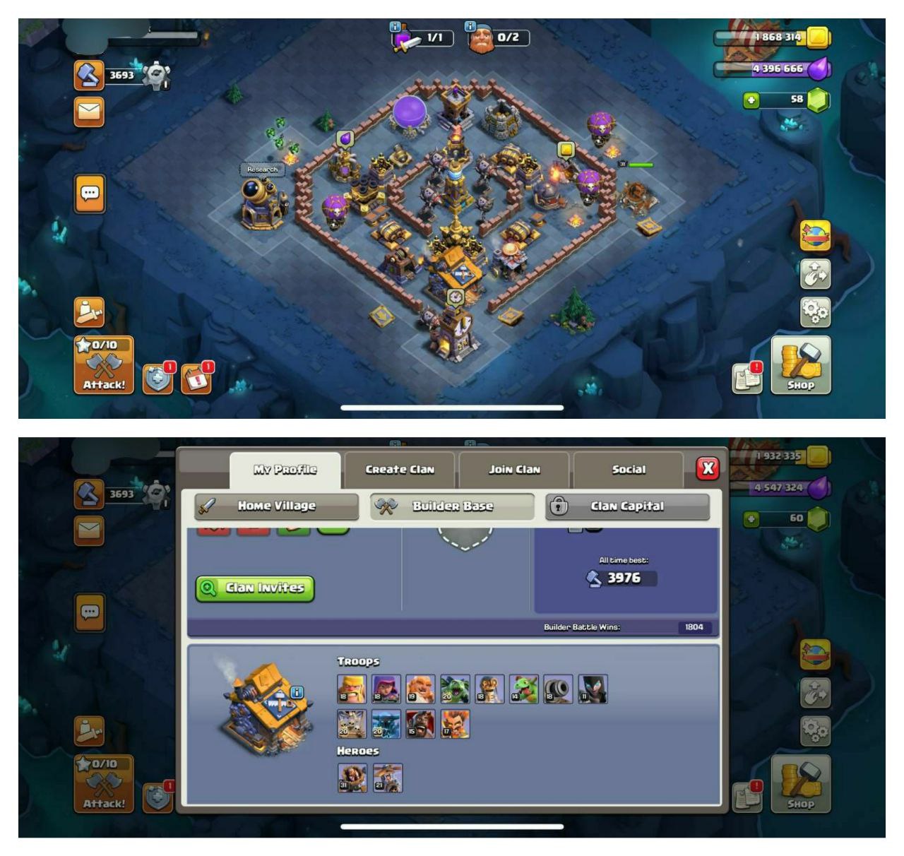 {CRAZY ACCOUNT} TH14 SEMI MAX ⚡️XP-213⚡️HERO 63-80-55-30⚡️MAGIC ITEMS⚡️OP LAB⚡️INSTANT DELIVERY 🚚 3