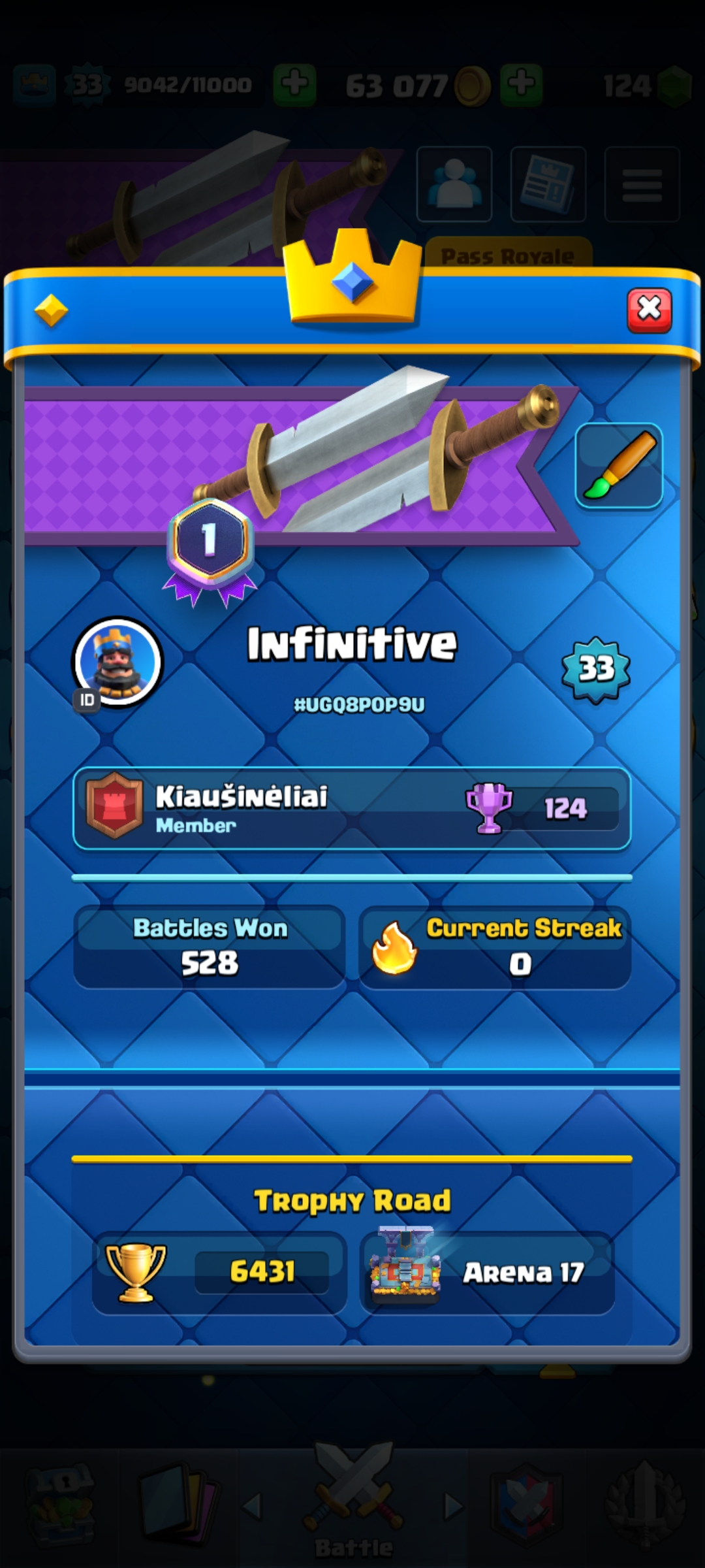 Clash Royale Account 2