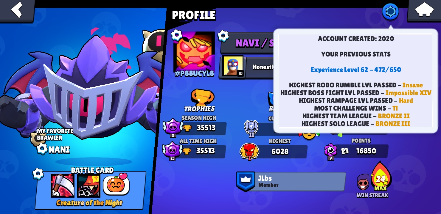 Brawl Stars Account