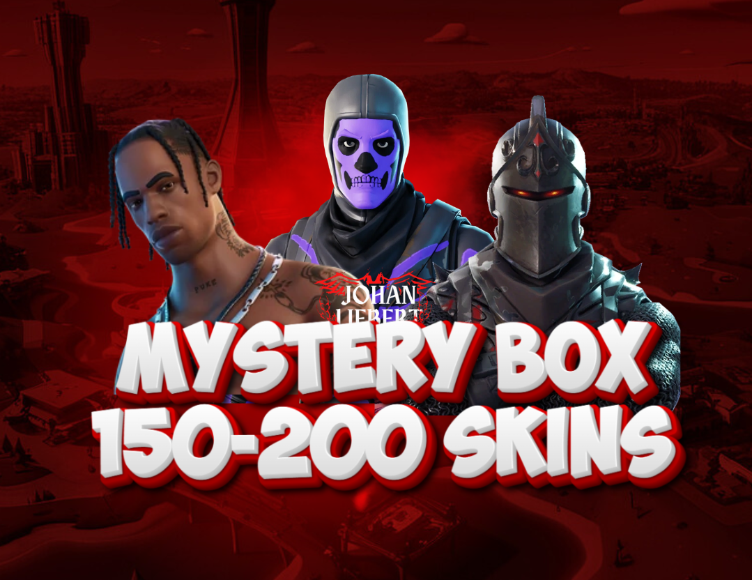 {PSN/XBOX/PC} 150-200 Skins Chance for Travis scott , Black knight , Ikonik , Take the L