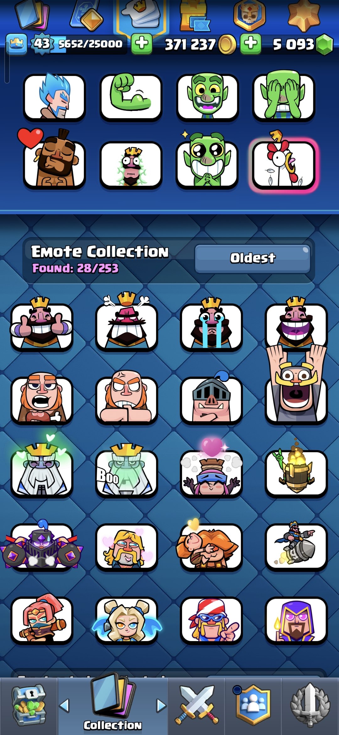 8500 Trophies | 5k Gems | And much more 3