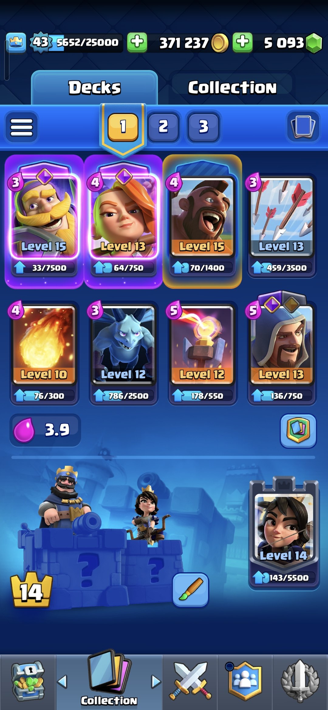 8500 Trophies | 5k Gems | And much more 5