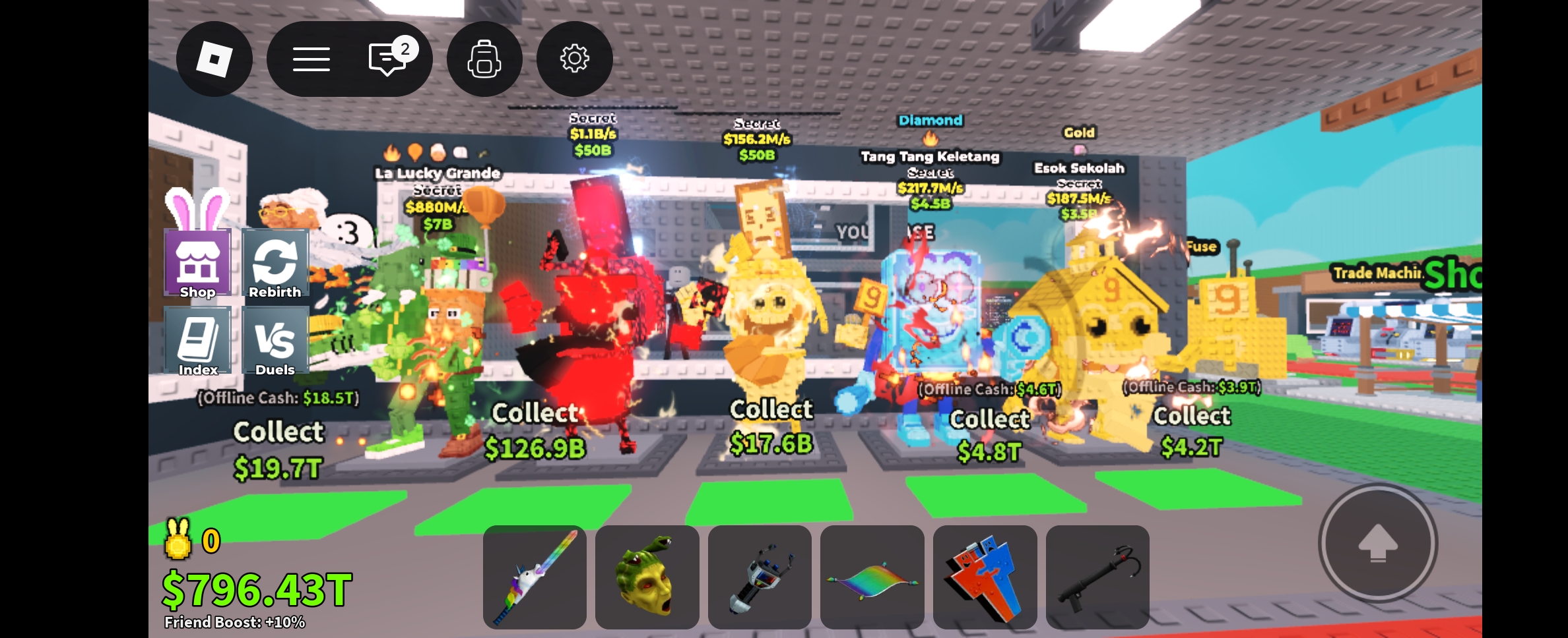 La secret combination Cursed 1.1B/S