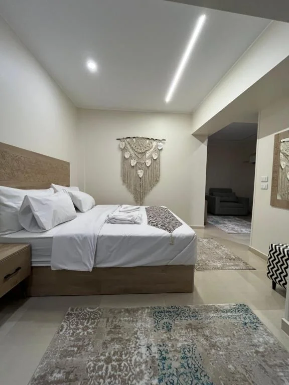 Deluxe-Suite mit Panoramablick auf die Pyramiden und die Sphinx“