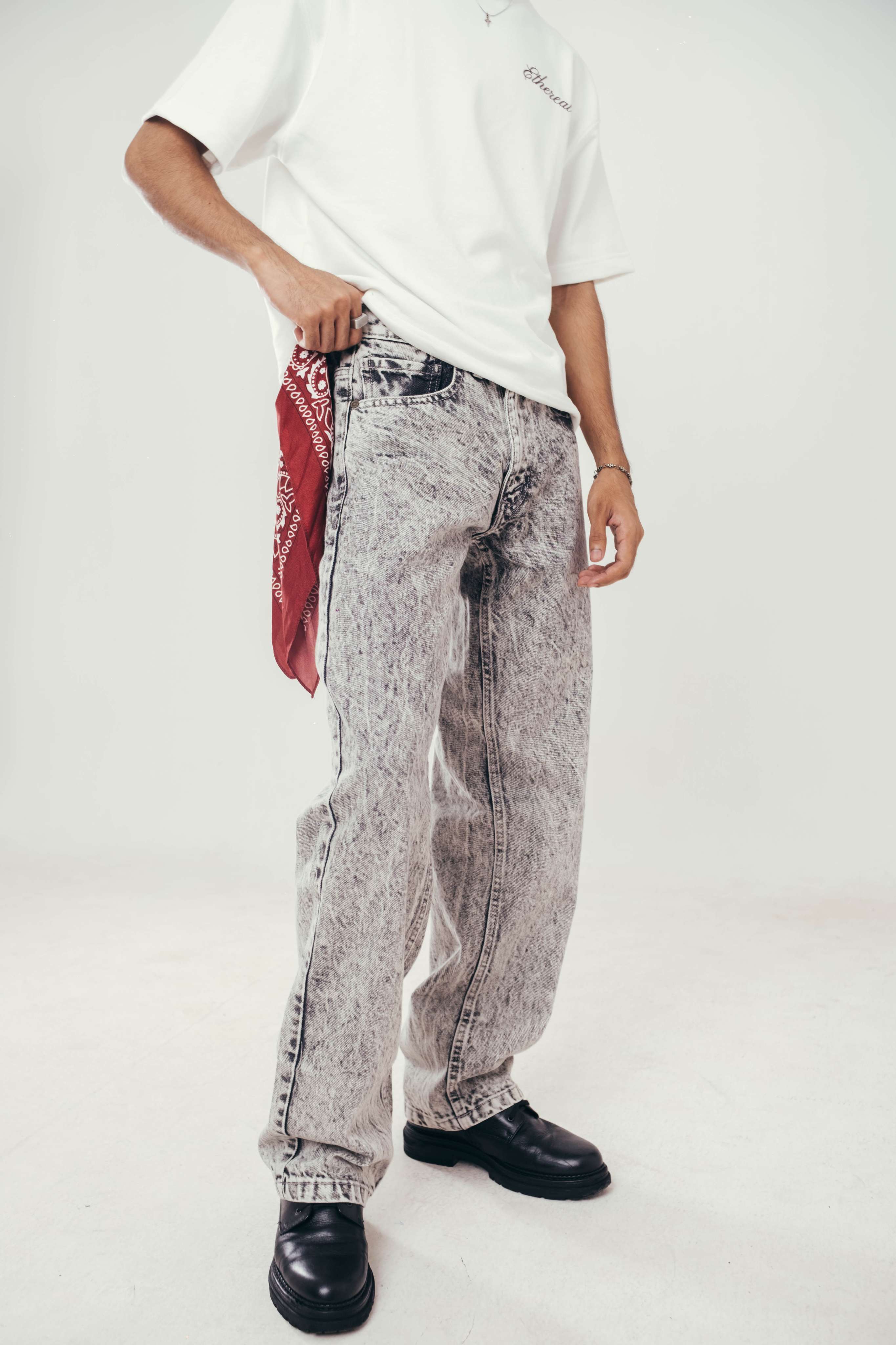 Ash Tone Grey Denim alternate view