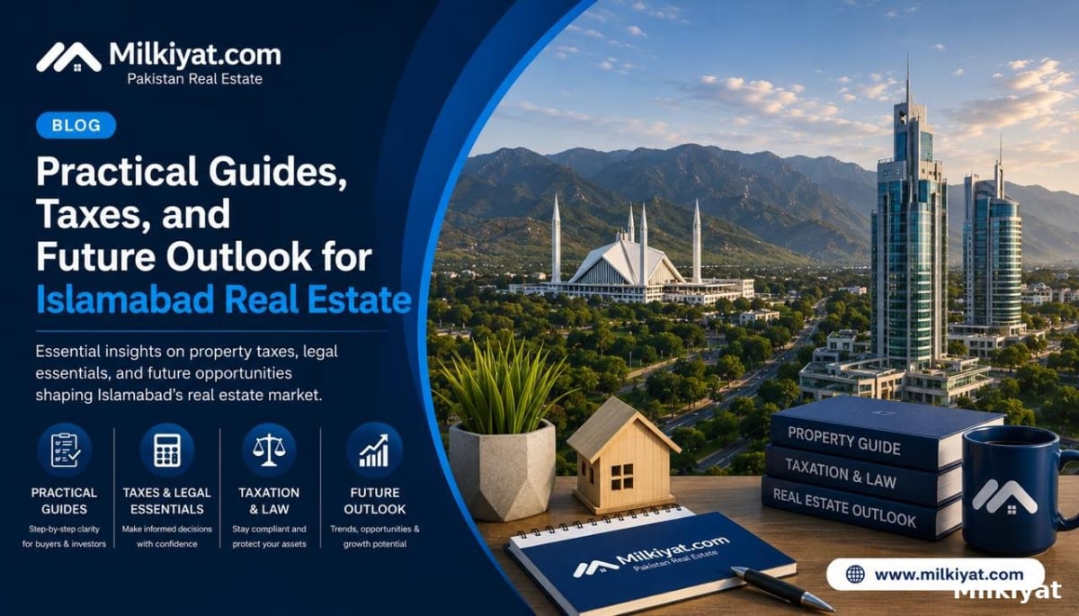 The “How” – Practical Guides, Taxes, and Future Outlook for Islamabad Real Estate 2026