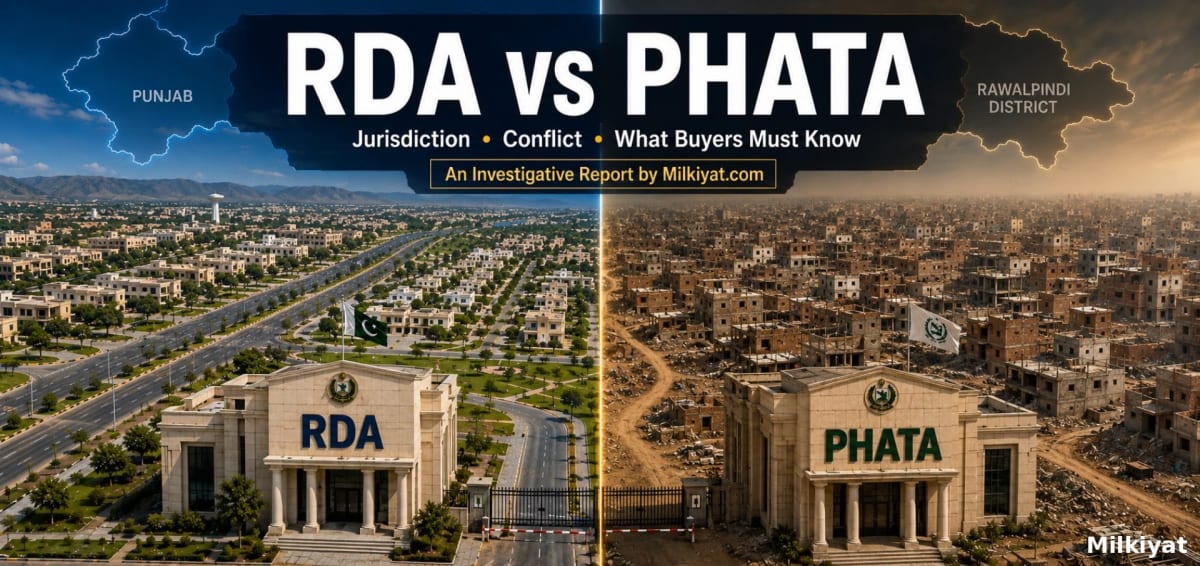 RDA vs. PHATA: Jurisdiction, Conflict, and the Battle Over Rawalpindi’s Housing Sector