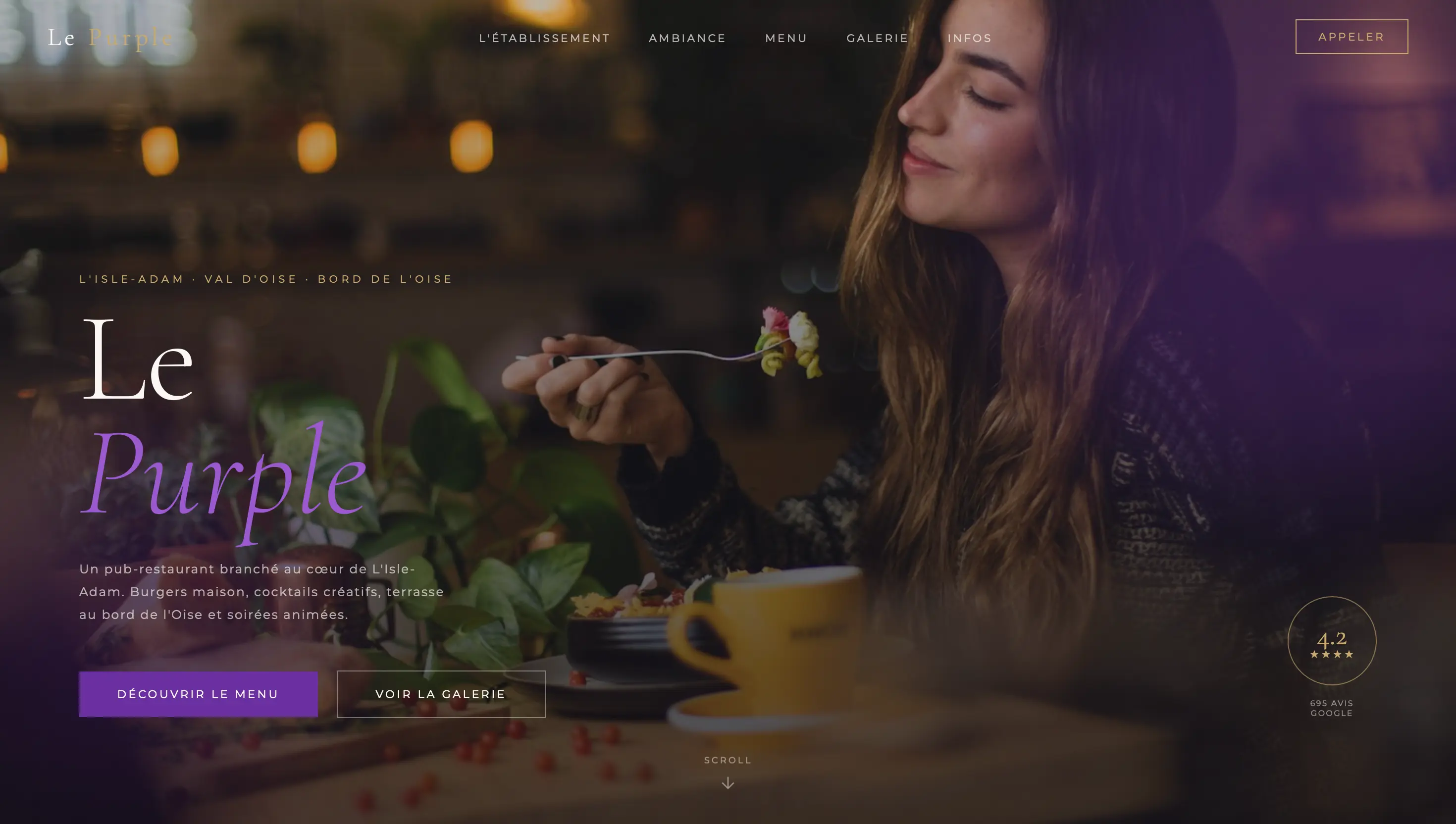 Site internet restaurant – MaPresenceWeb