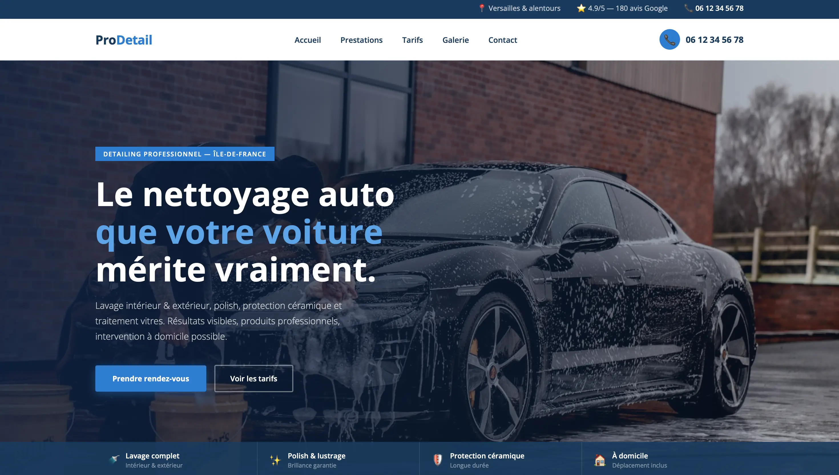 Site internet garage automobile – MaPresenceWeb