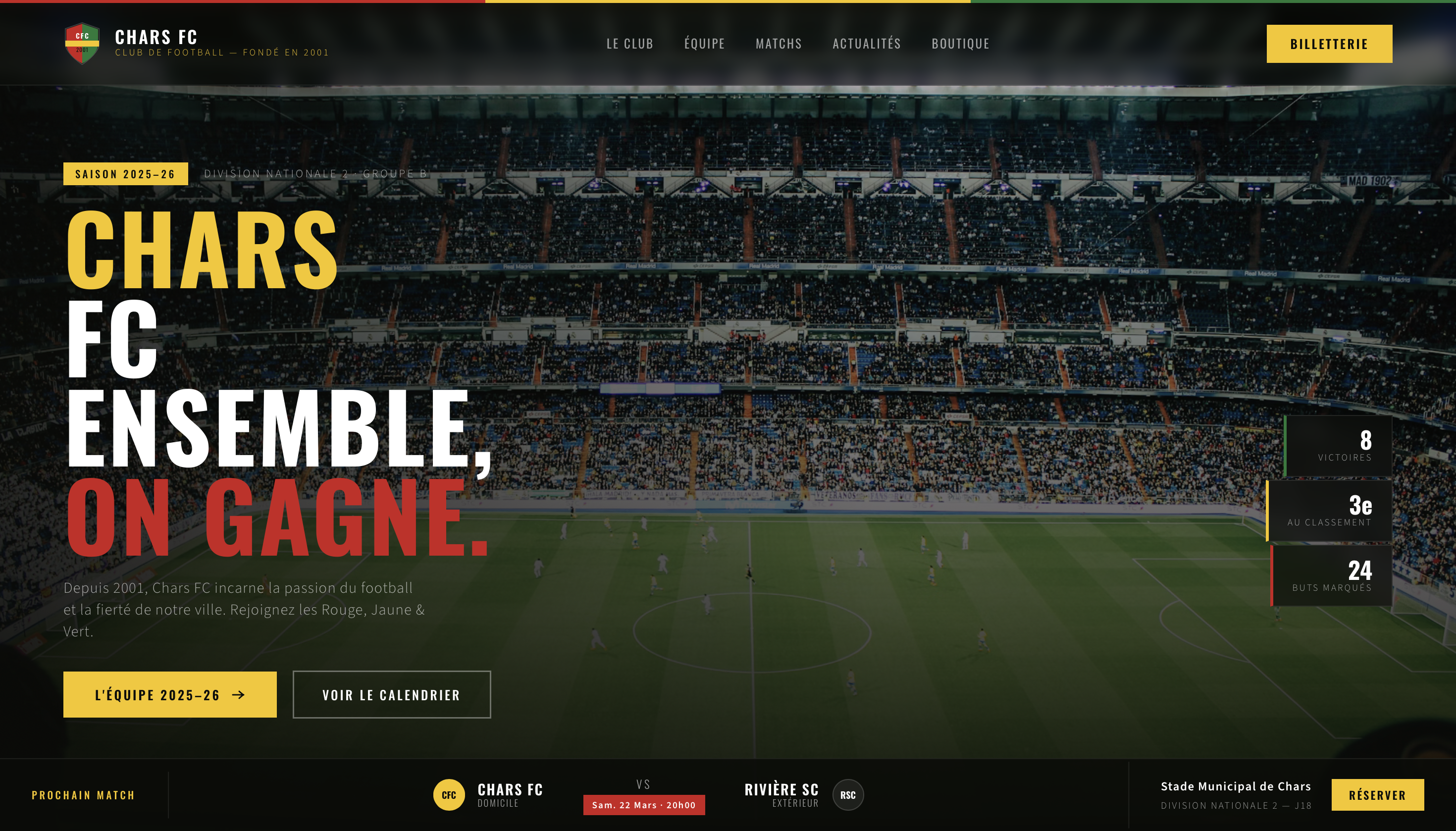 Réalisation site internet design MaPresenceWeb