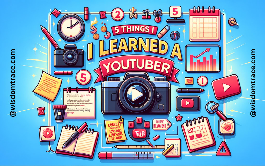 5 Things I Learned As A Youtuber Tips 5 Things I Learned As A Youtuber Tips