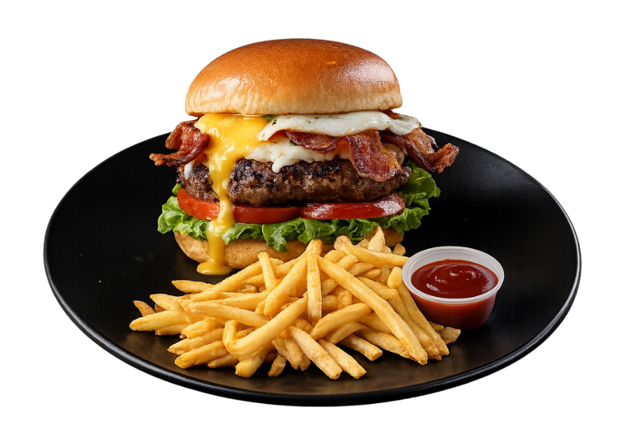 Hamburguesa con Huevo