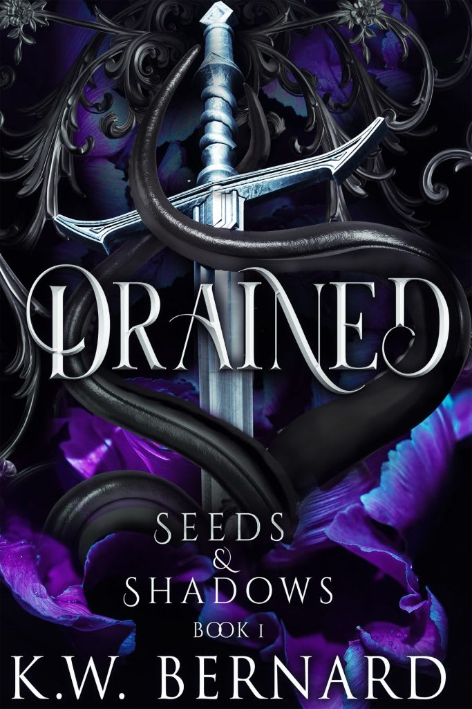 Drained – Seeds & Shadows – Cover Design by Atra Luna Design
